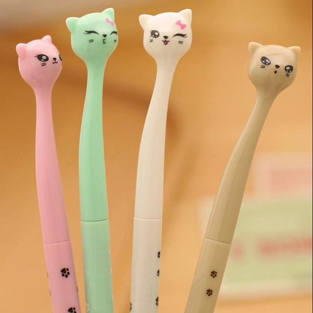 

DC001 - Pena Cat / Kucing - Pena unik - Pena anak sekolah - souvenir