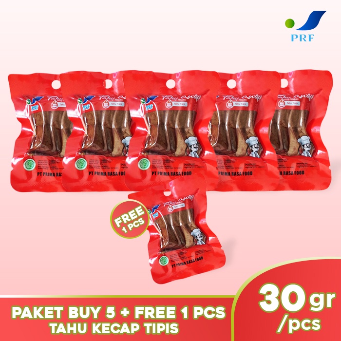 

Prima Rasa Food - Tahu Kecap Tipis Siap Makan - Makanan Instan - Makanan Siap Saji - BUY 5 GET 1