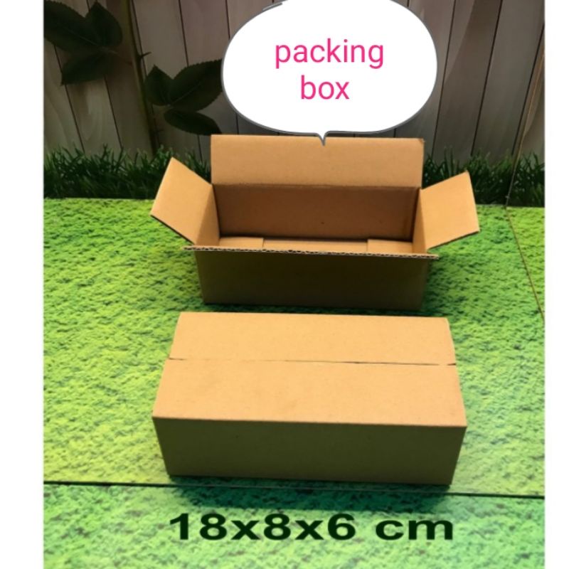 

kardus ukuran 18x8x6 cm box packing/aksesoris dll