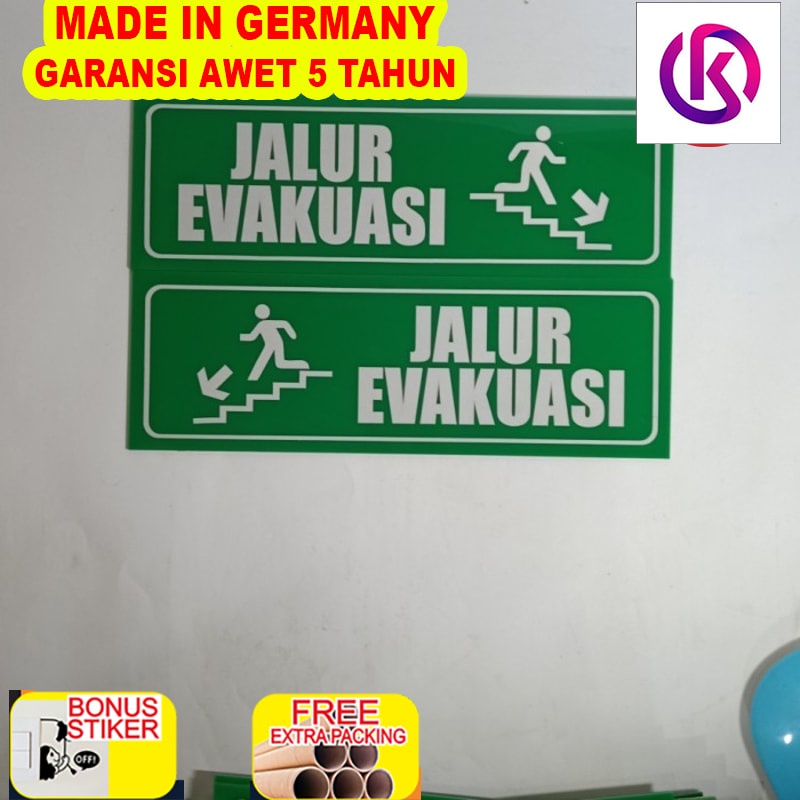 

Promo Acrylic Jalur Evakuasi