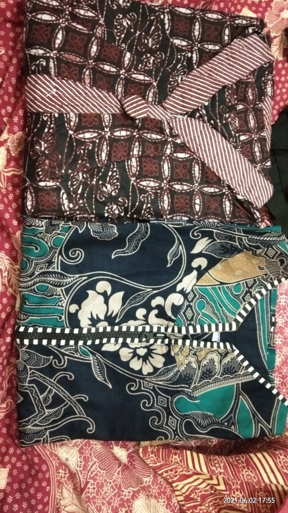 Atasan Batik Dolby Dolbi Dobby Doby Tenun Sutra Tulis Halus Katun Atbm Baron ,sarombit Atasan