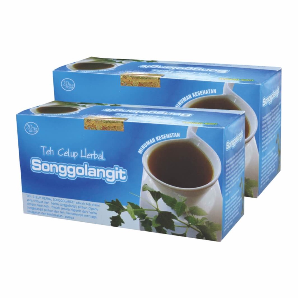

TEH SONGGOLANGIT TAZAKKA ISI 20 TEH CELUP Sebagai minuman kesehatan Herbal Asam Urat Alami Pereda nyeri dan anti radang Analgesik dan antibiotik alami Peluruh kencing Meredakan sakit encok dan pegal linu