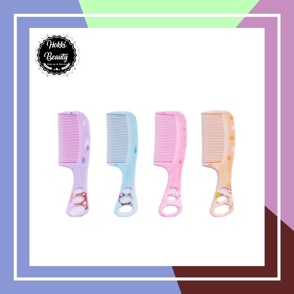 Sisir Imut Gambar/ Karakter Lucu untuk Anak / Sisir Fancy ukuran Kecil WARNA RANDOM