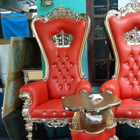 KURSI SYAHRINI MEWAH / SOFA SYAHRINI / KURSI RAJA / KURSI RATU / KURSI SULTAN MEWAH, KURSI SYAHRINI