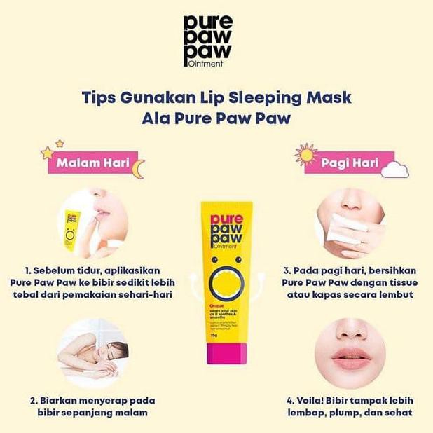 PROMO Pure Paw Paw Ointment 25gr Pawpaw Salep Bayi 25 gr - Strawberry