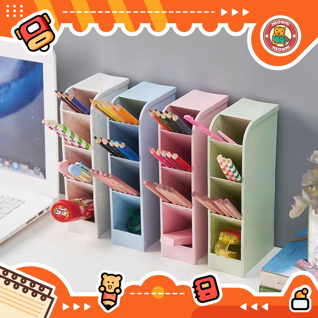 

Organizer Tempat Pulpen Alat Tulis 4 sekat OB0012