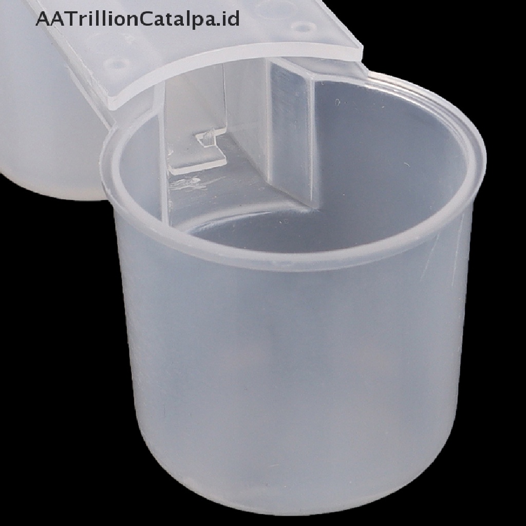 (AATrillionCatalpa) 5pcs Botol Minum Plastik Bening Untuk Burung Merpati