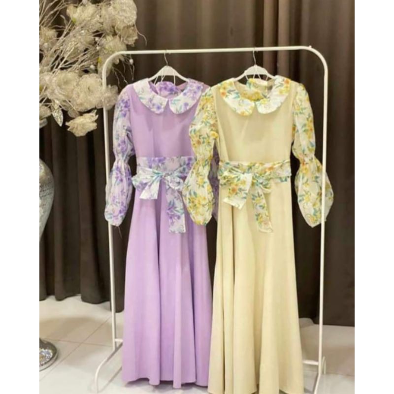 gamis lesty LILAC vivorie - free masker