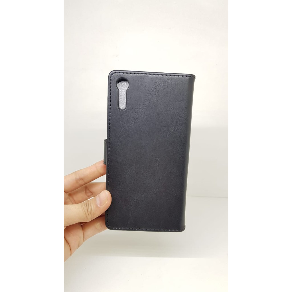 Flip Wallet BlueMoon Sony Xperia XZ 5.2 inch Xperia XZ Dual F8332 Leather Sarung HP Kulit