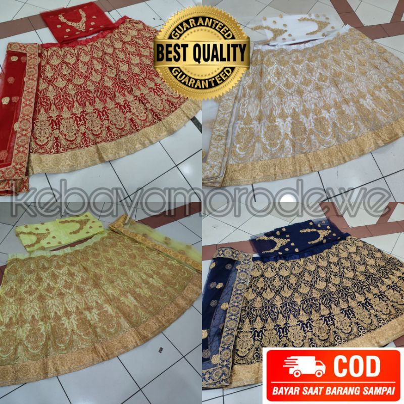 Lehenga India / Bridal India / Gaun Pengantin India