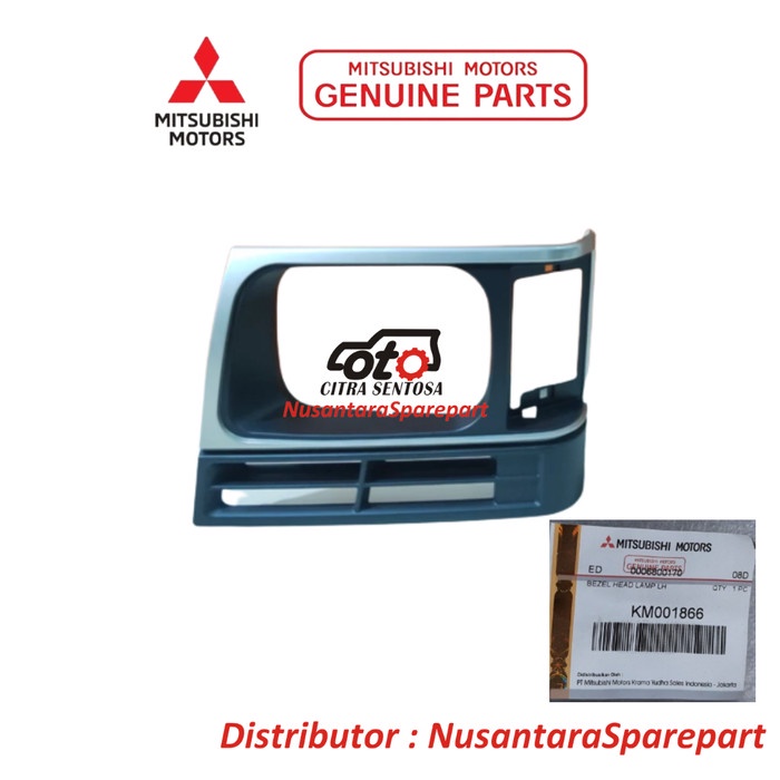 RING LAMPU DEPAN KIRI L300 ORIGINAL / BEZEL HEAD LAMP LH KM001866