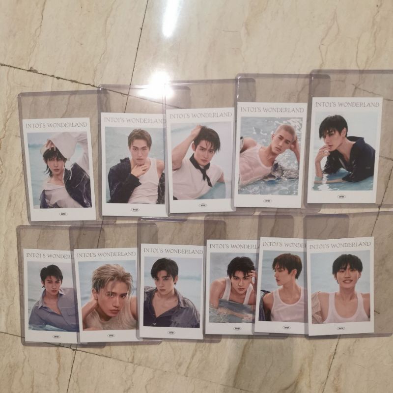 ready stock into1 postcard (official from 1st album)