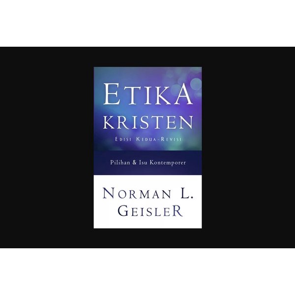 Buku Etika Kristen