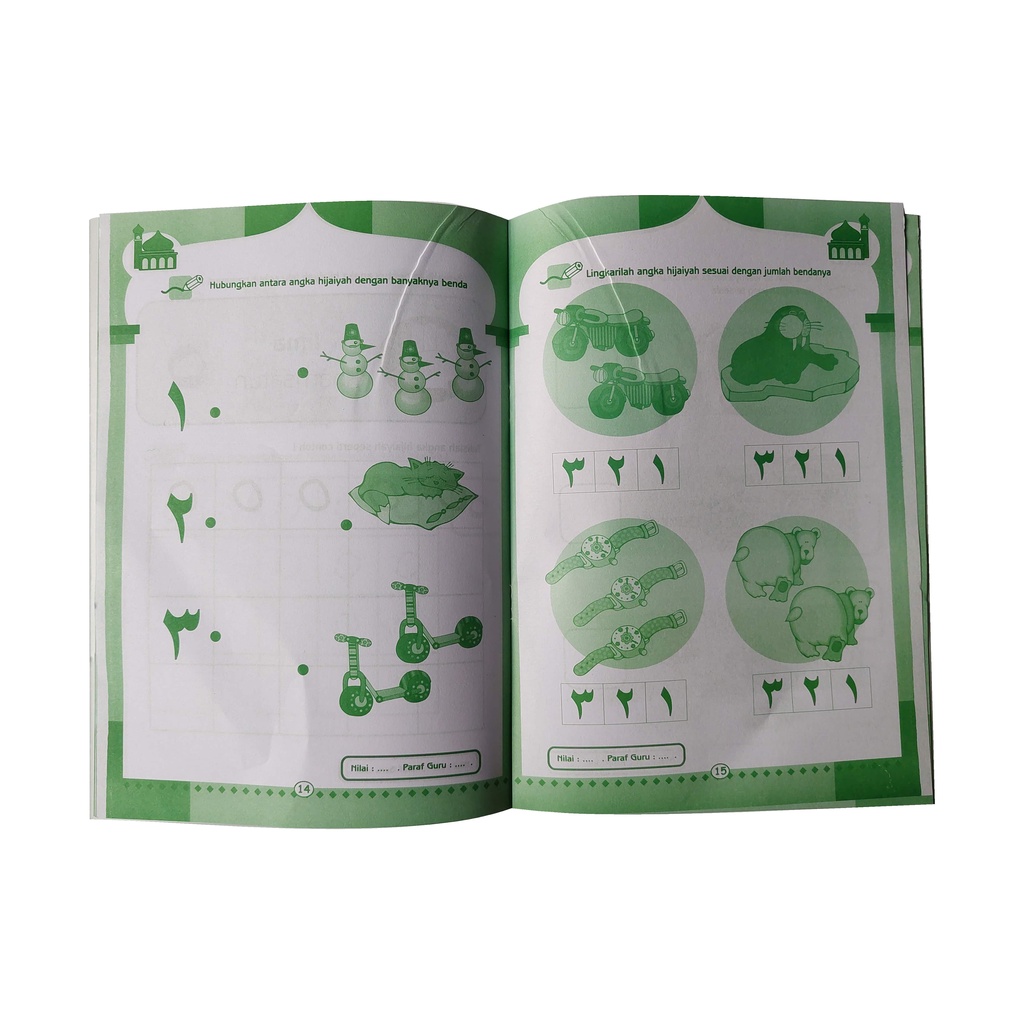BUKU PANDAI MENULIS ANGKA HIJAIYAH TERMURAH