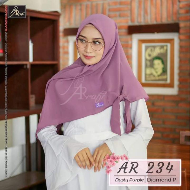 HIJAB ARRAFI AR 234/JILBAB SEGI EMPAT
