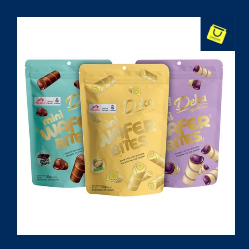 

Deka Mini Wafer Bites 80gram / Dua Kelinci