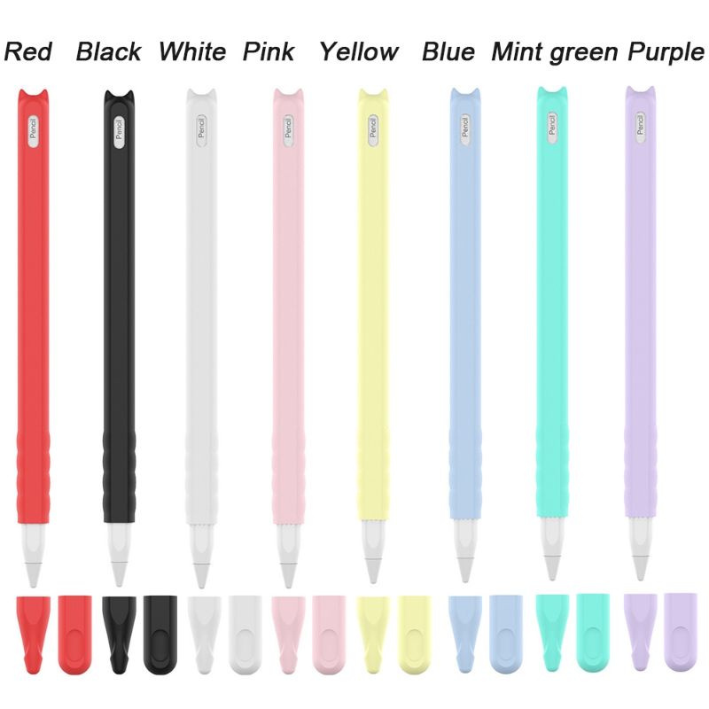 Silicone Stylus Case Apple Pencil 2nd Gen 2 Silikon Soft Casing Sarung