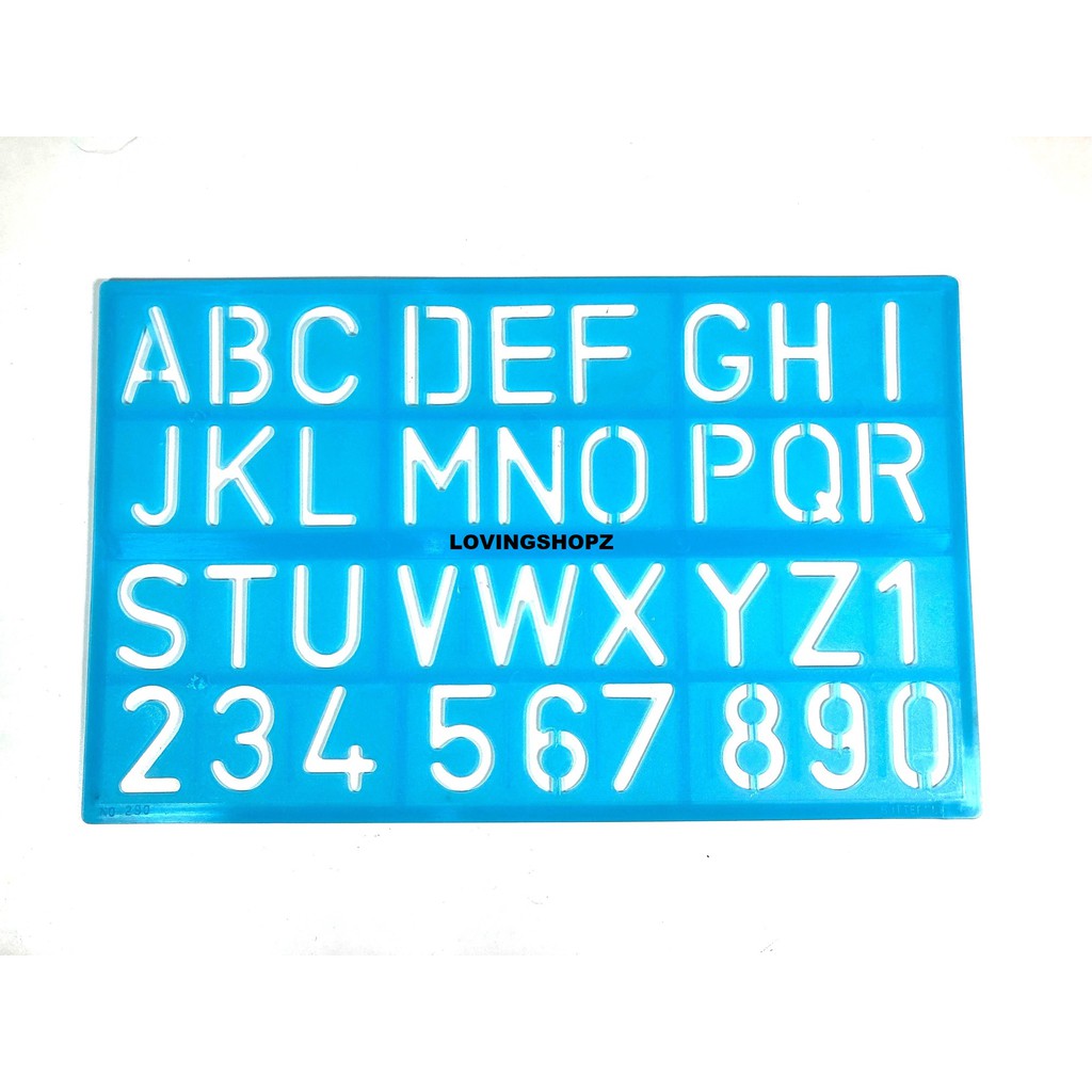 

Penggaris Huruf/Abjad 33,5 X 20,5 cm