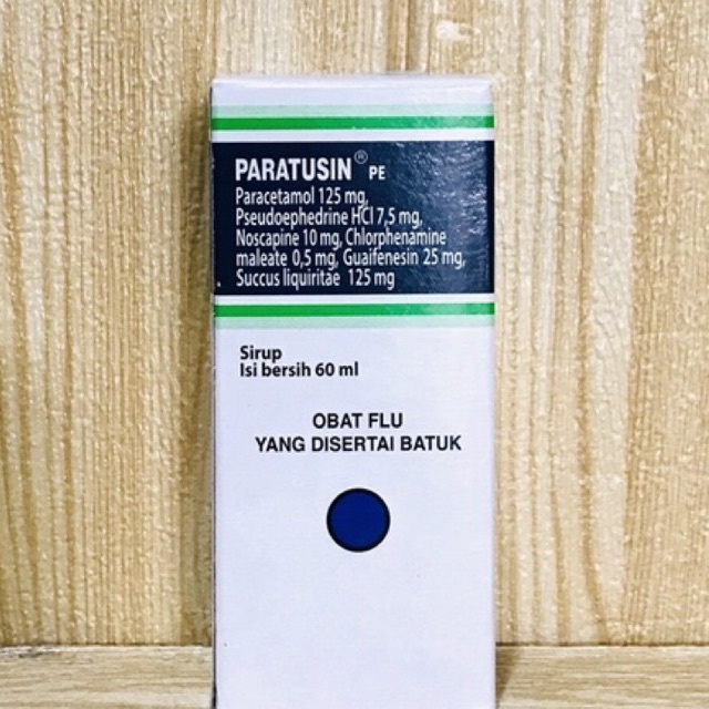 PARATUSIN Sirup | PARATUSIN Tablet | Mengatasi Gejala Flu dan Batuk