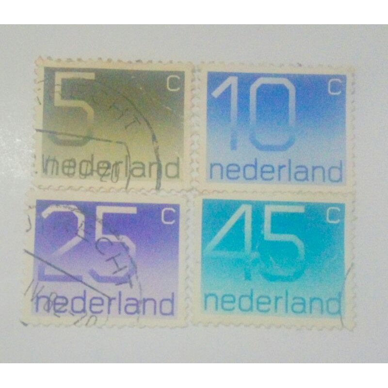 

Perangko Belanda 1976 Perangko Numeral