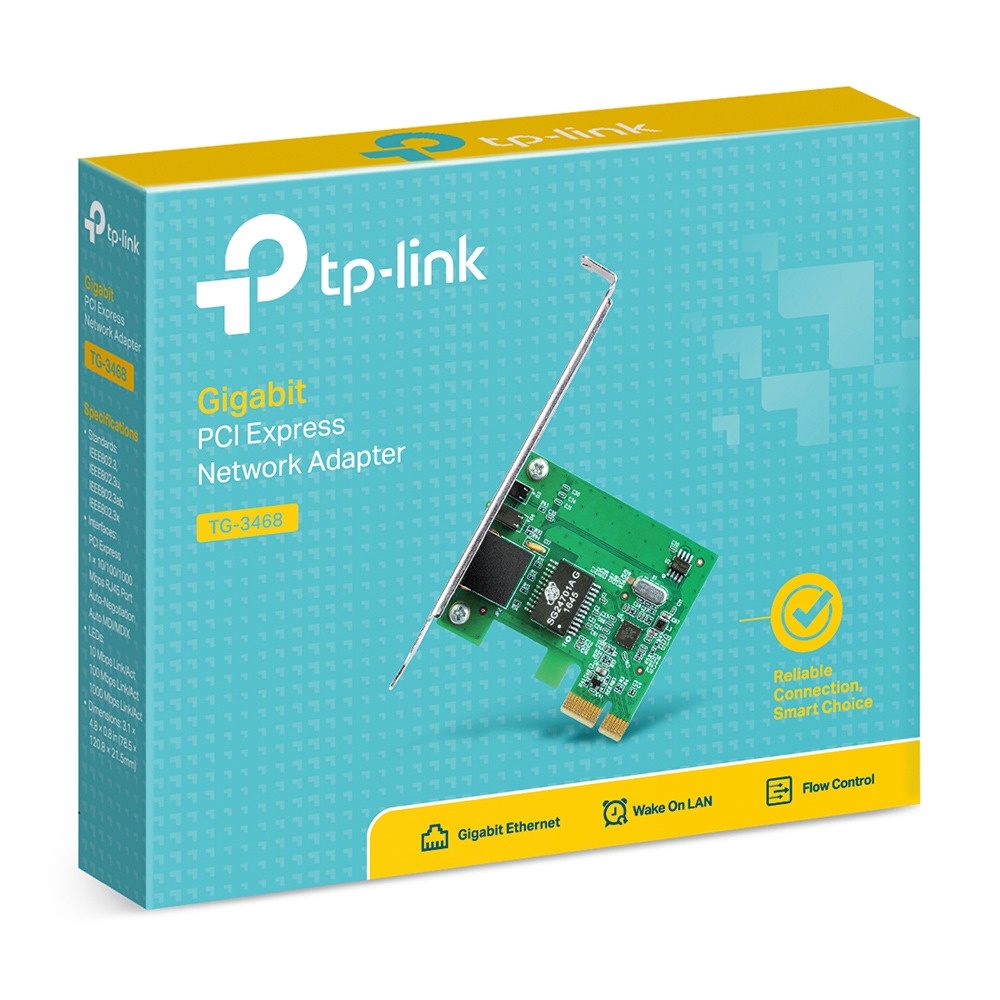 TP-LINK TG-3468 Gigabit PCI Express Network Adapter LAN Card TPLINK