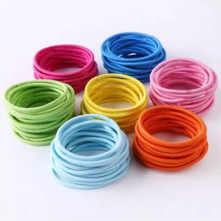  Isi 5pcs Karet Rambut  Colourful Mini Simple  Ala  Korea  