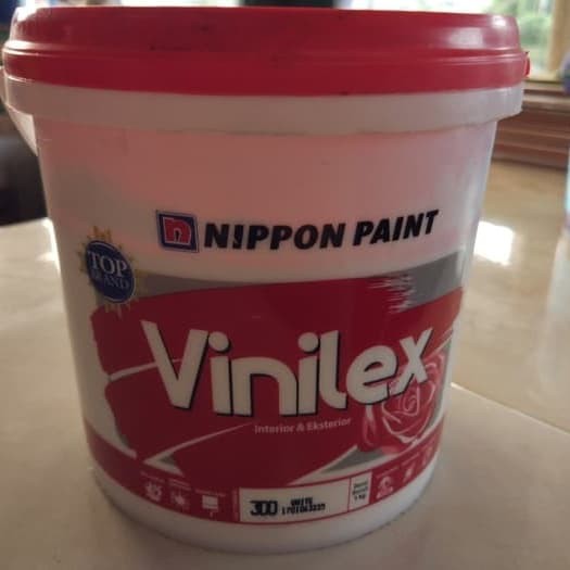cat tembok nippon vinilex 1kg putih 300