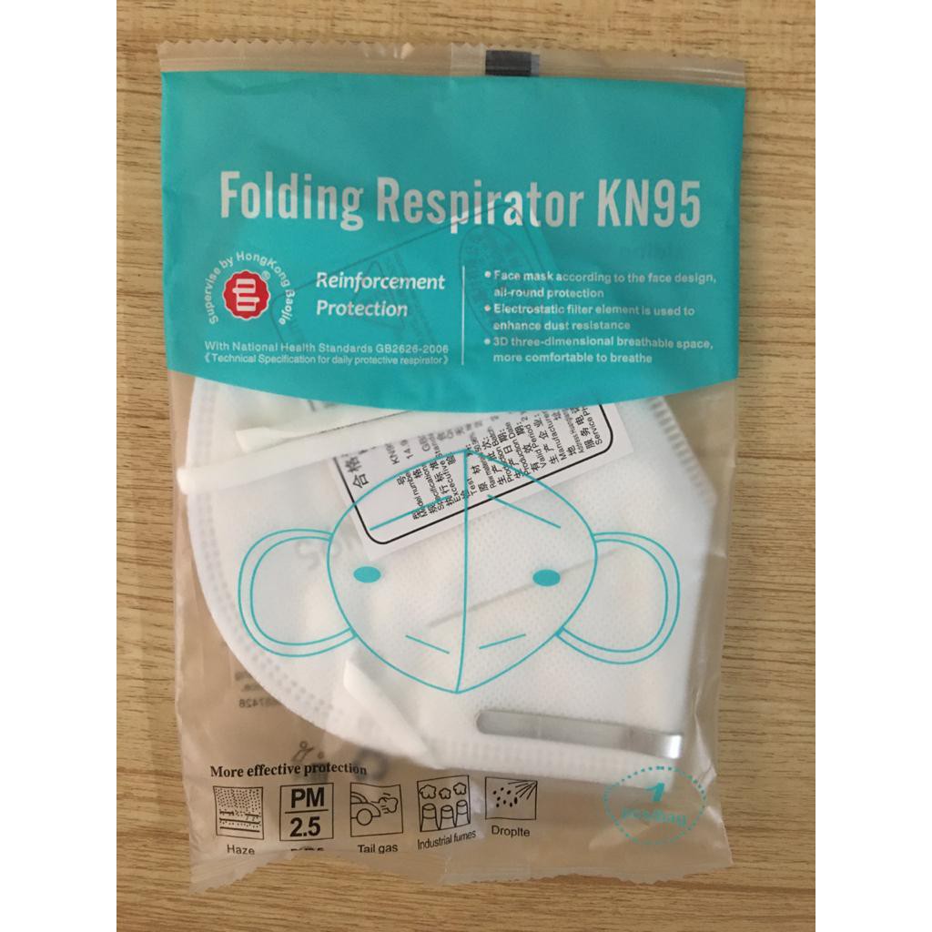 MASKER KN95 KN 95 5ply PAKETAN (1 pack isi 5) packing per pcs asli pabrik