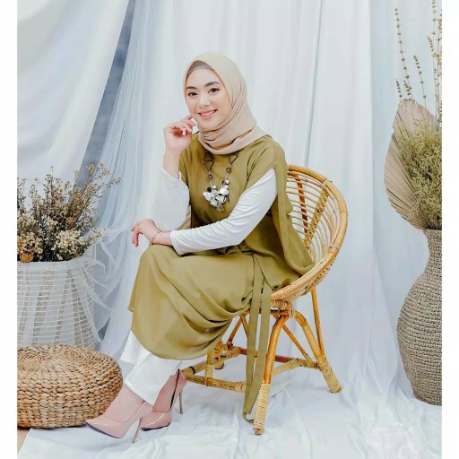 New Kemeja Batik Slimfit Modern Exclusive Original Butik Atasan Batik Seragam M-l-xl