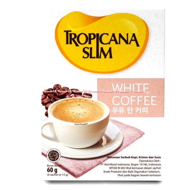 

Tropicana Slim White Coffee 4sachet Kopi Putih Tropicana Low Sugar Rendah Gula Untuk Penderita Diabetes Diabet White Coffee Whitecofee Kofie Cofee TS