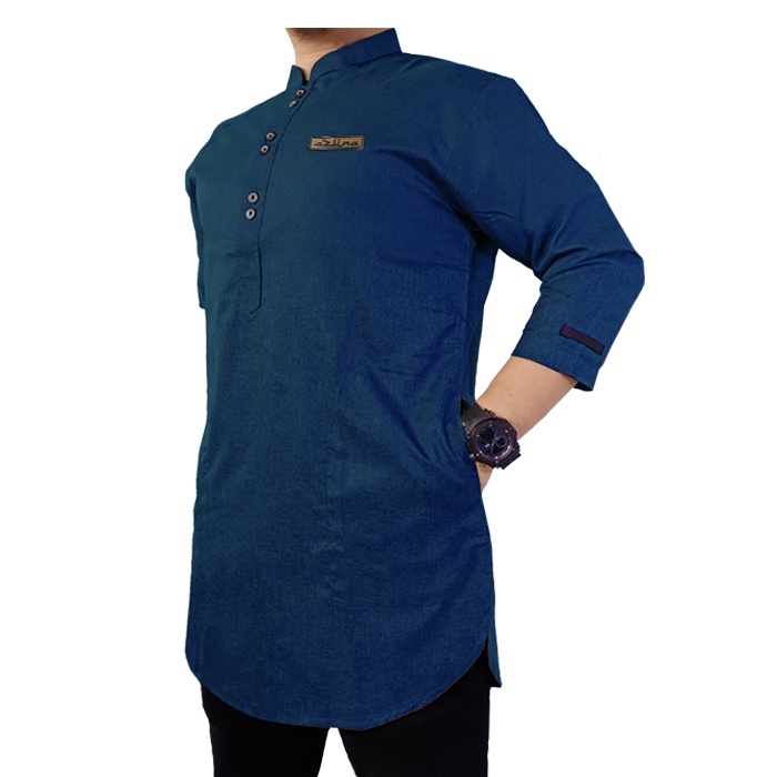 AZLINA ID Baju koko kurta   terbaru 2021 fashion muslim atasan muslim pria