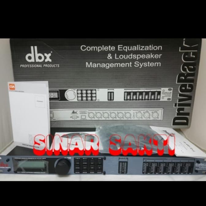 DRIVERRACK DBX260/DBX 260 SPEAKER MANAGEMENT( ORIGINAL ) sinarsak71 Buru Order