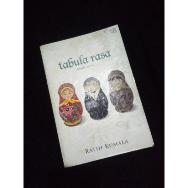 Preloved Novel Tabula Rasa - Ratih Kumala