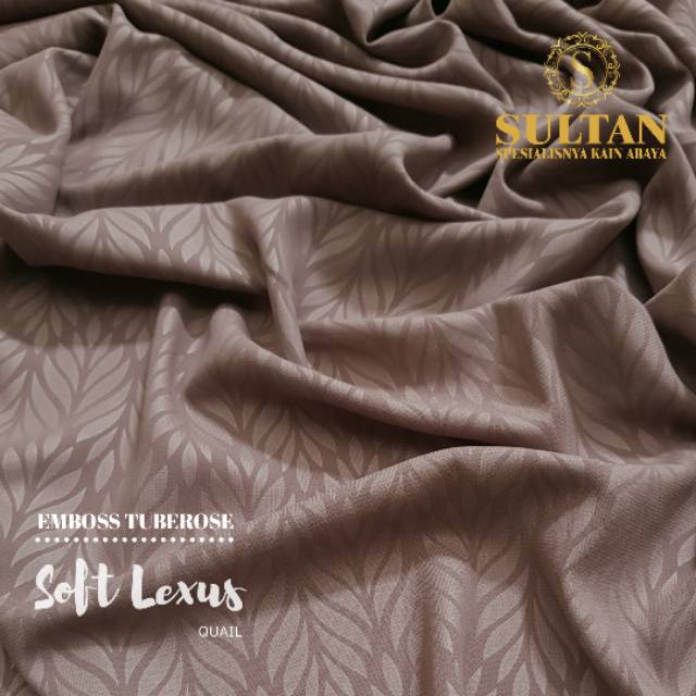 50CM EMBOS TUBEROSE SOFT LEXUS  QUAIL KAIN SULTAN