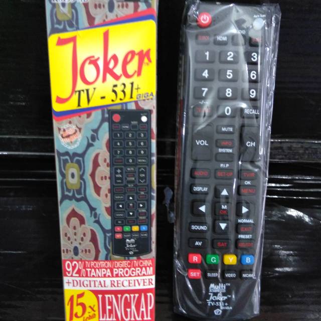 REMOTE TV LED/TABUNG