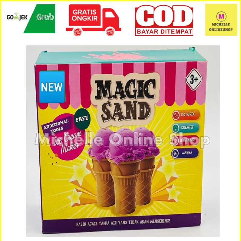 MAINAN PASIR AJAIB /PASIR MAINAN EDUKASI
