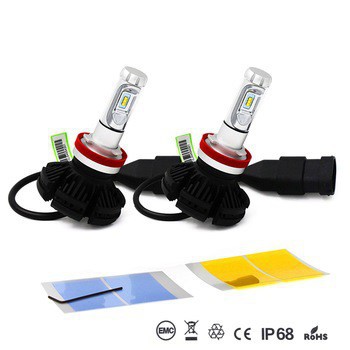LED X3 PHILIPS LAMPU LED HEADLAMP MOBIL H11 PHILIPS X3 3 WARNA - LAMPU MOBIL - AKSESORIS EKSTERIOR -