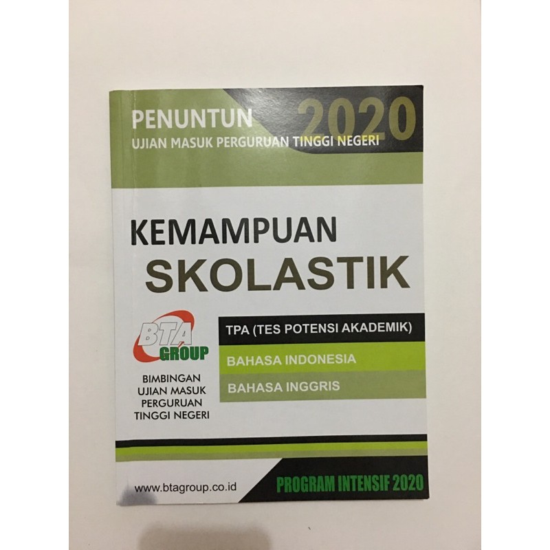 BUKU UTBK BIMBEL BTA TPS 2020
