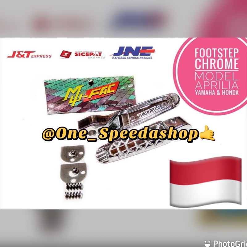 STEP MUFAC CHRONE POSTEP BELAKANG MATIC CHROME MUFAC