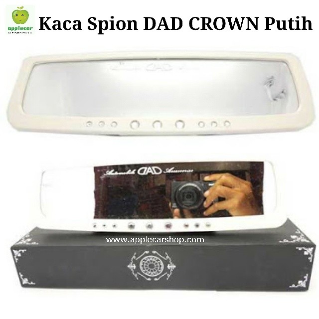 kaca spion mobil Dad garson putih