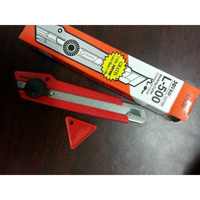 

Murah Cutter L500 Besar Joyko Free Isi Cutter 1 Pak Murah