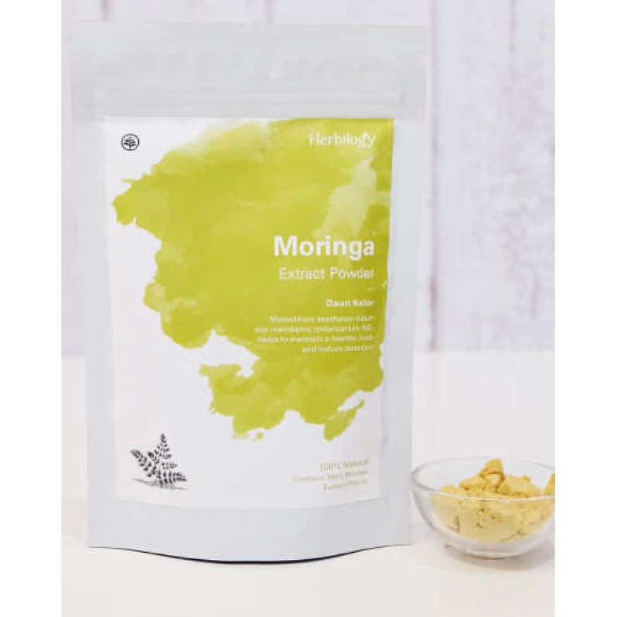 

Herbilogy Moringa Extract Powder / Ekstrak Daun kelor