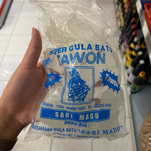 

Gula Batu Bangka Cap Tawon - Gule Batu Bangka - Bahan Masakan Bangka - Khas Bangka - Makanan Bangka