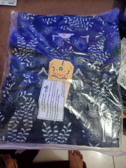 Hisroom - Kemeja Batik Slimfit Pria Batik Pria Lengan Panjang Kemeja Batik Modern Pria 217 218