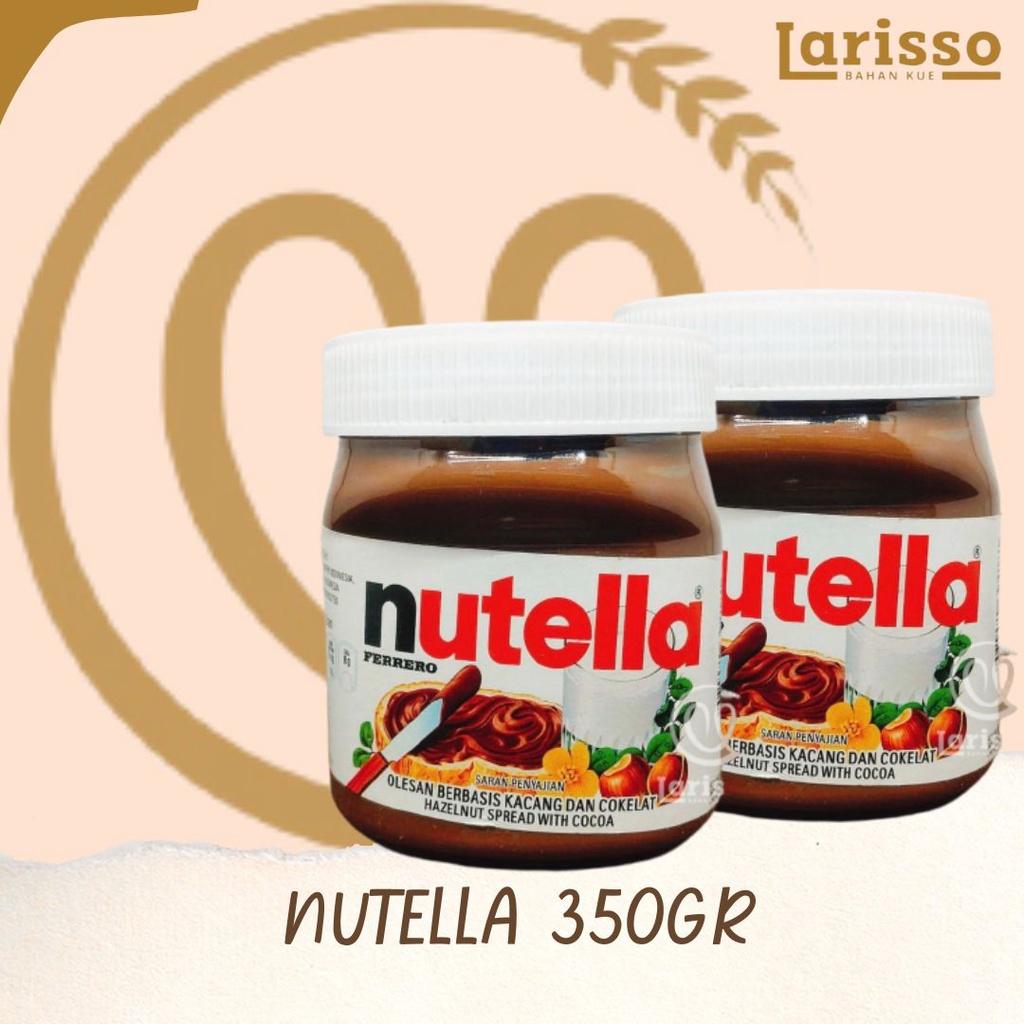

NUTELLA FERRERO HAZELNUT SPREAD WITH COCOA COKLAT HAZELNUT 350GR COKLAT COKLAT PASTA