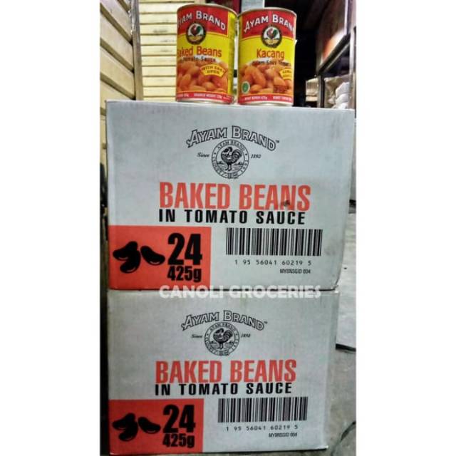 Baked Beans 425 gr II Kacang Saus Tomat Ayam Brand