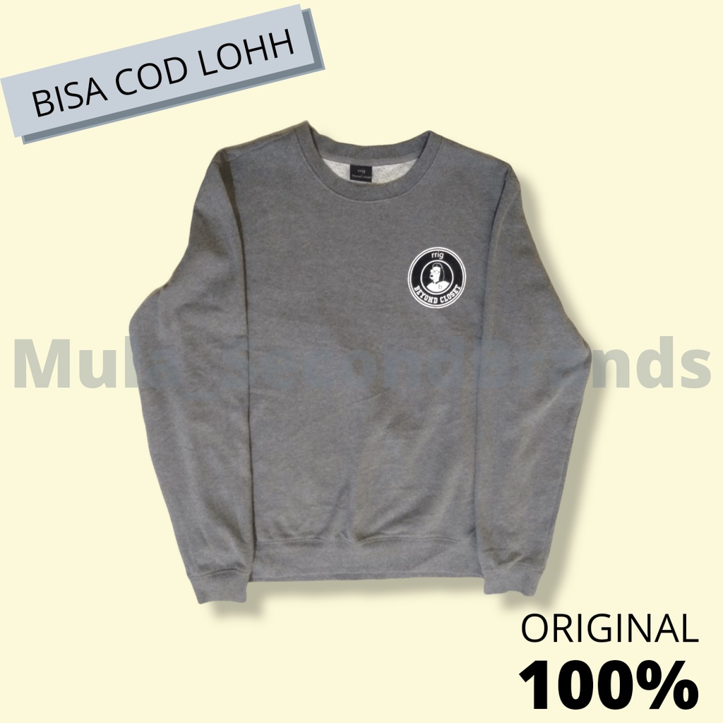 SWETER CREWNECK RRIG X BEYOND CLOSET | BISA COD