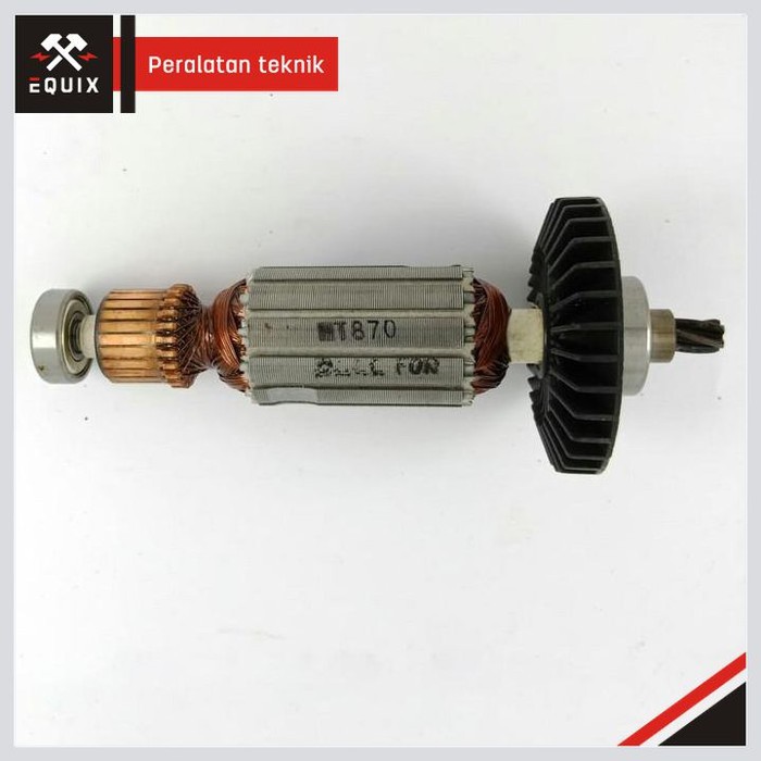 ANGKER BULL ARMATURE MT870 FOR MESIN BOR MAKTEC DRILL MT870