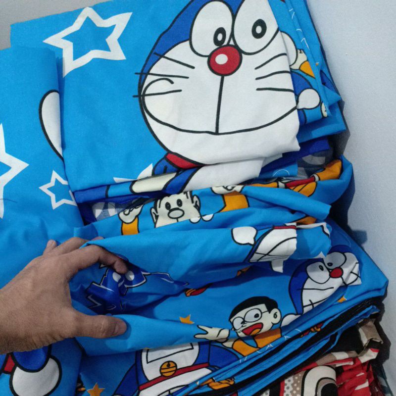 Sarung Kasur Busa - DORAEMON | Cover Kasur Inoac 90cm, 120cm, 160cm, 180cm