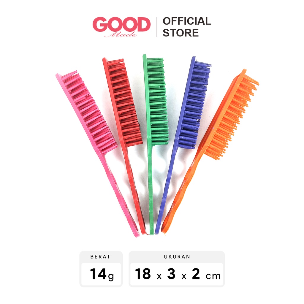 GOOD MADE - Sisir Rambut Sikat | Sisir Rambut Pria Wanita | Sisir Souvenir Pernikahan | COD